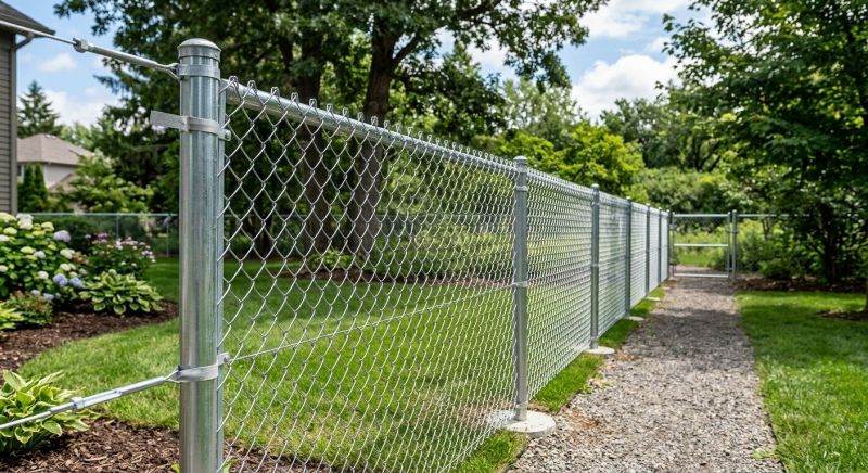 Chain Link Fence Installation