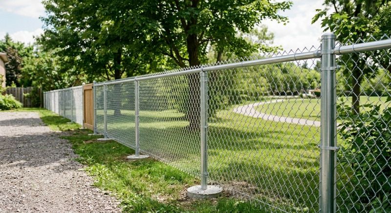 Chain Link Fence Installation