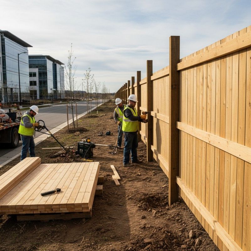 Enhance Curb Appeal With Wood Fencing