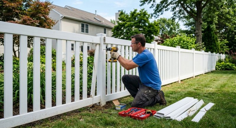 Pvc Fence Installation