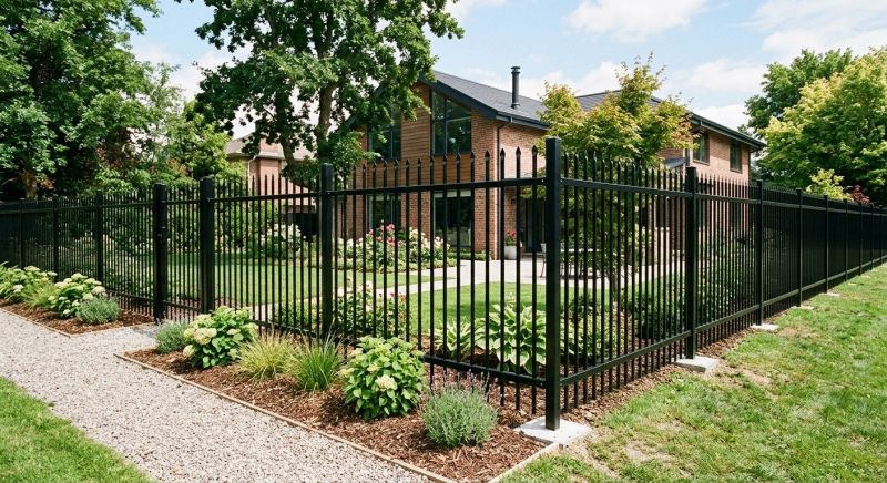 Steel Fence Installation