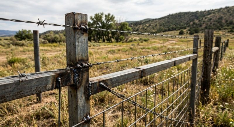 Steel Fence Installation
