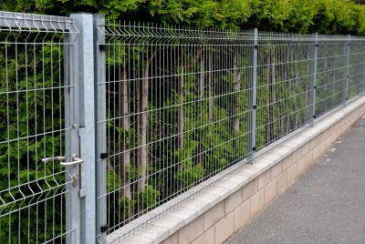 Steel Fence Installation