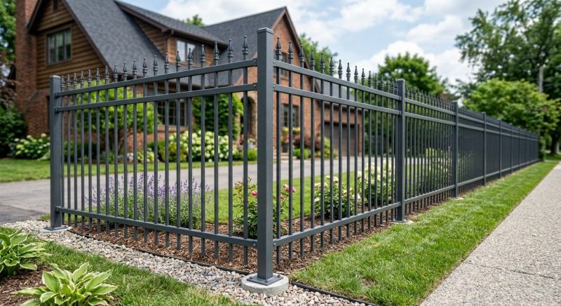 Steel Fence Installation
