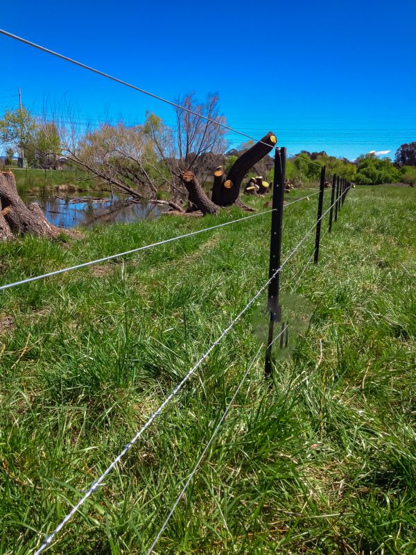 Steel Fence Installation