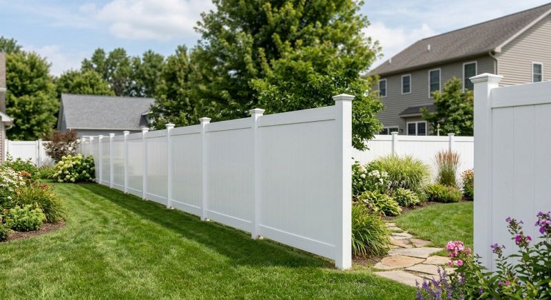 Vinyl Fence Installation