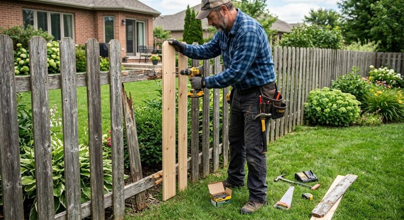 Wood Fence Installation