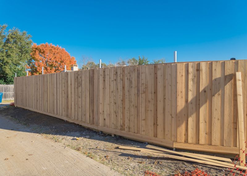 Wood Fence Installation