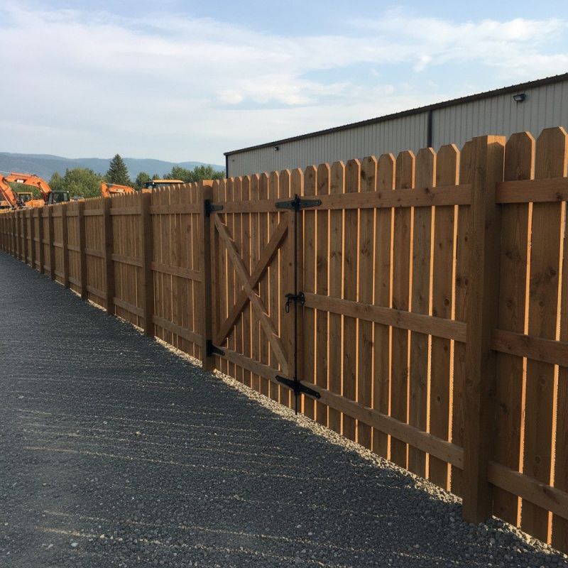 Wood Fence Installation