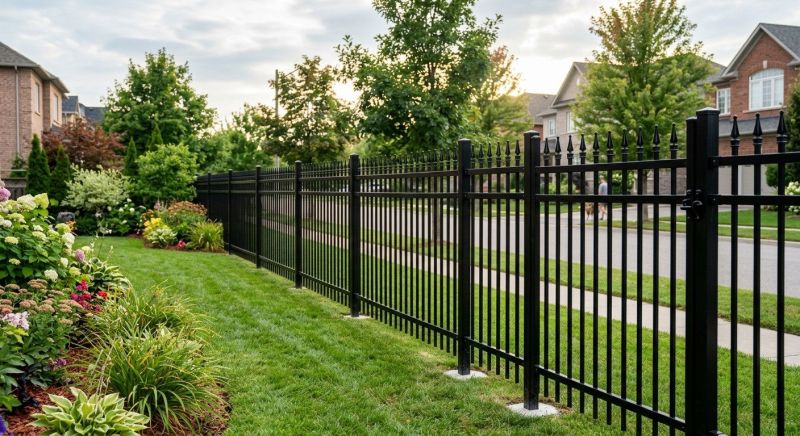 Boost Curb Appeal With Aluminum Fences